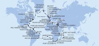 croisières tour du monde