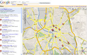 google maps itinéraire voiture