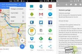 enregistrer itinéraire google maps
