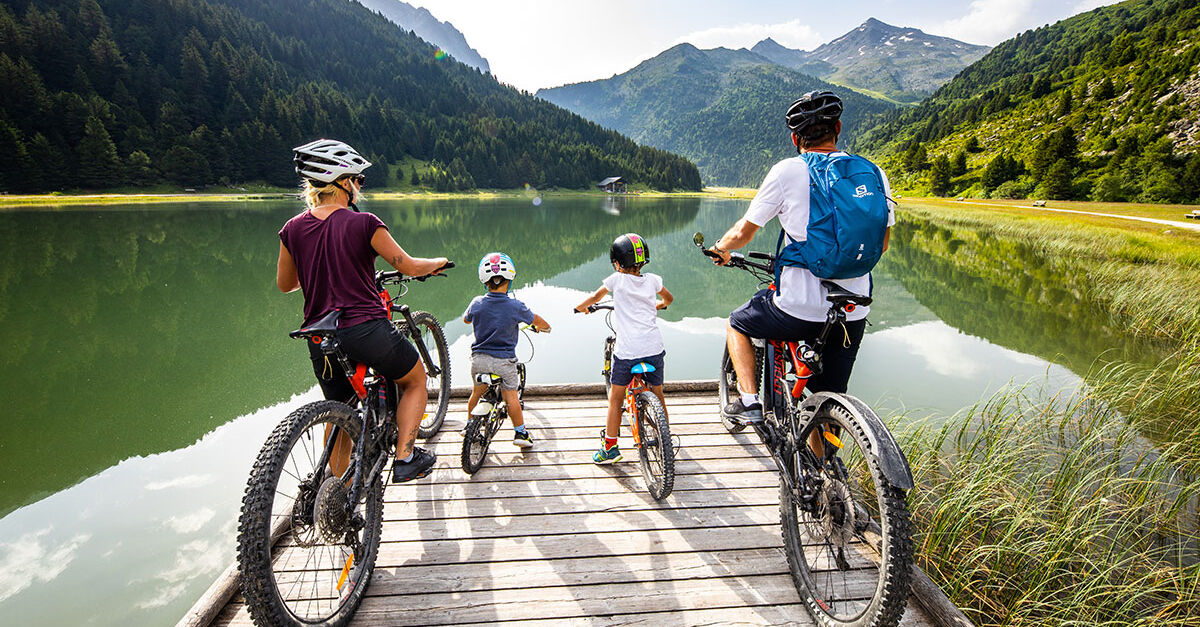 vacances vtt en famille