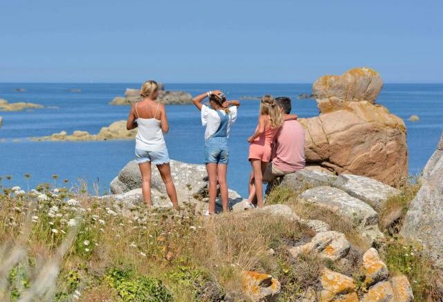 vacances à la mer en famille