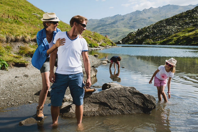 vacances été alpes famille