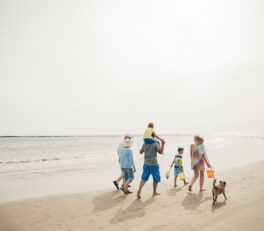 vacances famille mer