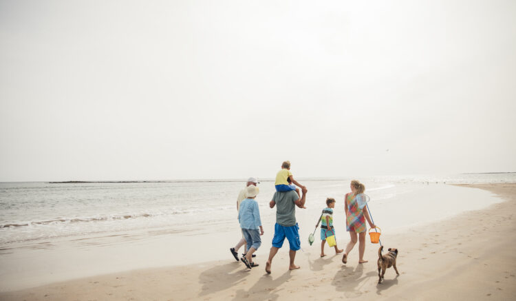 vacances famille mer