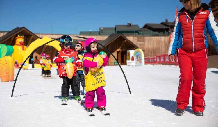 vacance a la neige en famille