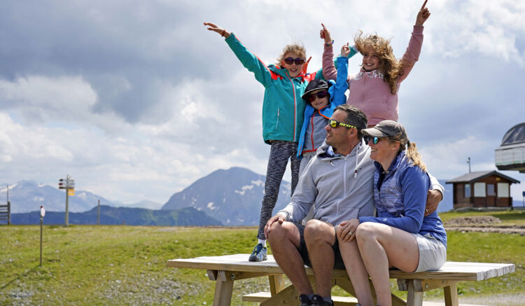 vacances en famille à la montagne